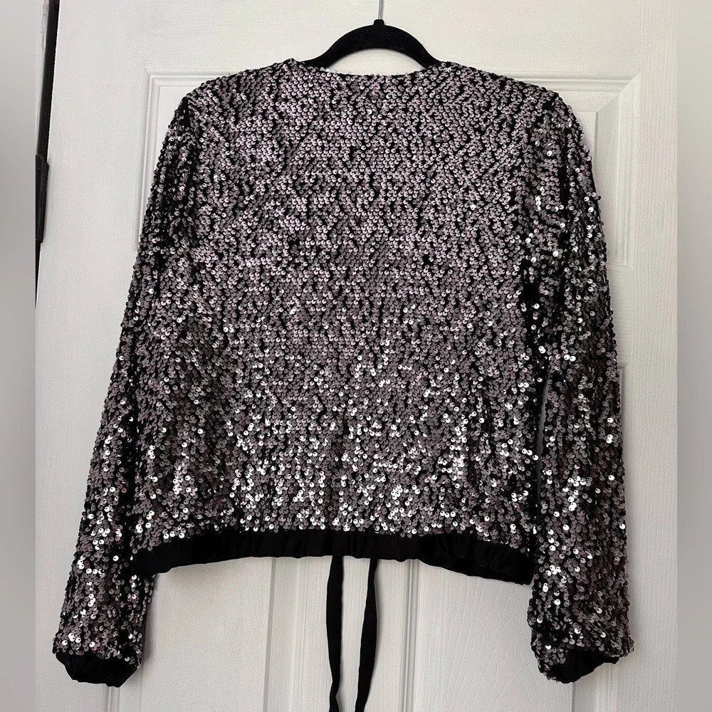 Gap Sequin Jacket, Medium - image 4